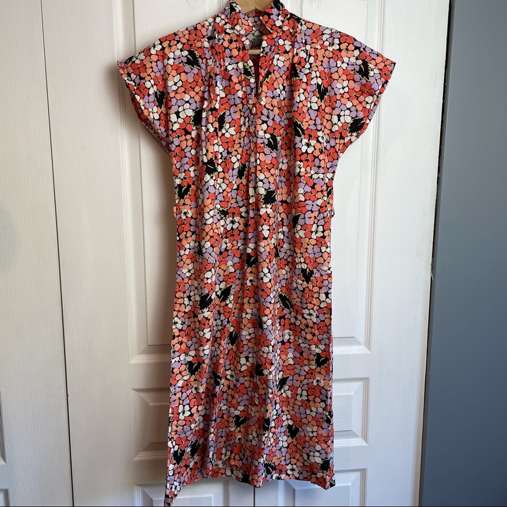 Printed Retro Shirt Dress - Picture 9 of 11